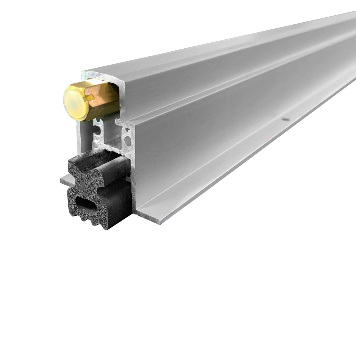 Automatic Door Bottom, Heavy Duty, Concealed - Neoprene Sponge - max 1" Drop