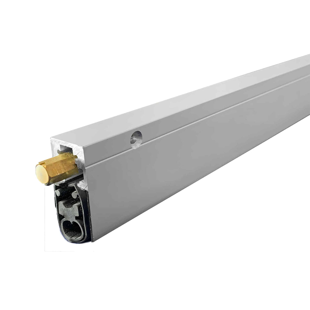Automatic Door Bottom, Heavy Duty, Surface Mounted - Neoprene Double Bulb - max 7/8" Drop