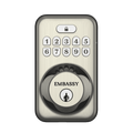 Keyless Entry Electronic Door Lock with Illuminated Antimicrobial Keypad & Security Deadbolt Lock EL1