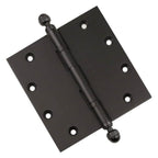 Door Hinge 5 x 5 Inch Solid Brass Ball Bearing – Oil Rubbed Bronze (US10B)