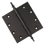 Door Hinge 5 x 5 Inch Solid Brass Ball Bearing – Oil Rubbed Bronze (US10B)