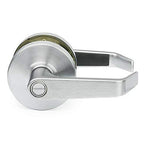 Door Lever Lockset, Anti-Microbial, Heavy Duty Grade 2, Brushed Chrome, Embassy Hardware