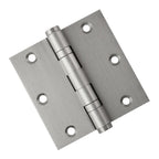 Door Hinge 3.5 x 3.5 Solid Brass Ball Bearing – Satin Nickel (US15)