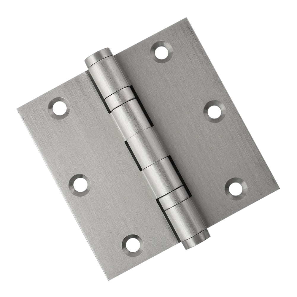Door Hinge 3.5 x 3.5 Solid Brass Ball Bearing – Satin Nickel (US15)