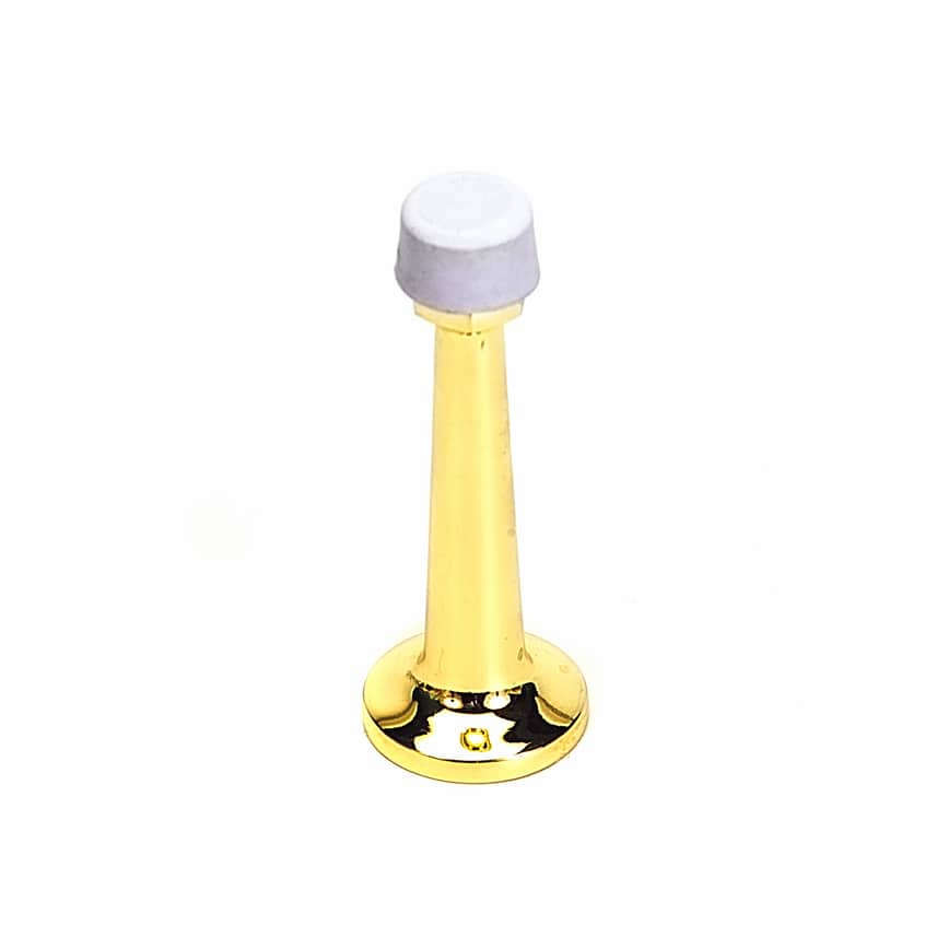 Baseboard Mounted Door Bumper Stop - 3 Inch