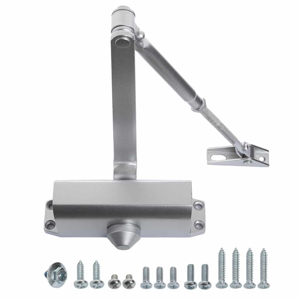 Light Duty Cast Aluminum Door Closer LH302 — Lawrence Hardware EMBASSY Series