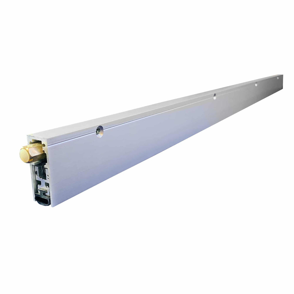 Automatic Door Bottom, Standard Duty, Surface Mounted - Neoprene Gasket - max 1" Drop