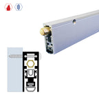 Automatic Door Bottom, Standard Duty, Surface Mounted - Neoprene Gasket - max 1" Drop