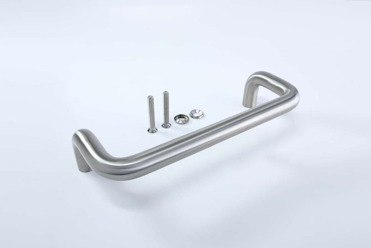 Door Pull, 12" CC, 90° Offset