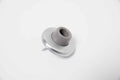 Door Stop, Wall Mounted, Concave, 1” Projection, Mounted through the Rubber