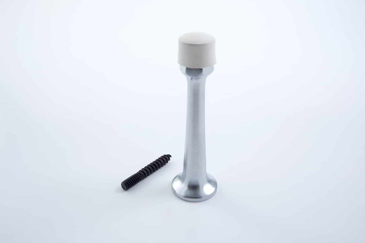 Door Stop, 3 Inch, Base Board Mounted