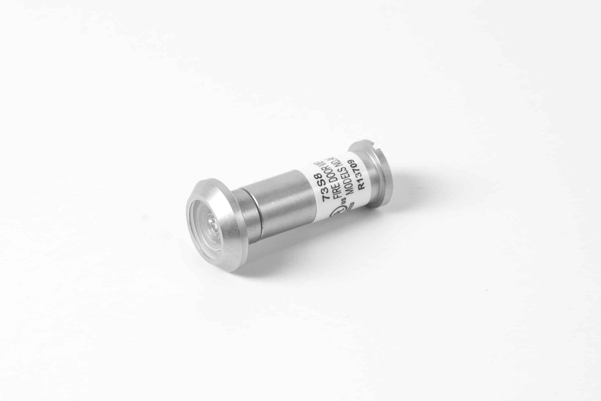 Door Viewer, 180 Degree, Brass with Glass Lens