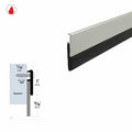 Rubber Door Sweep - Surface Mounted - Fire Rated - Sweep Height of 13/16" (20.7mm)