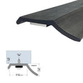 Rubber Door Sweep - Bottom Mounted - Sweep Height of 7/8" (22.2mm)