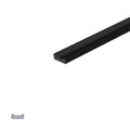 Self-Adhesive Sponge Rubber Weatherstripping - 3/8″ x 1/8″ Black Neoprene