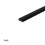 Self-Adhesive Sponge Rubber Weatherstripping - 3/8″ x 1/8″ Black Neoprene