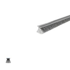 Self-Adhesive Pile Brush Weatherstripping - 1/4" x 3/8"