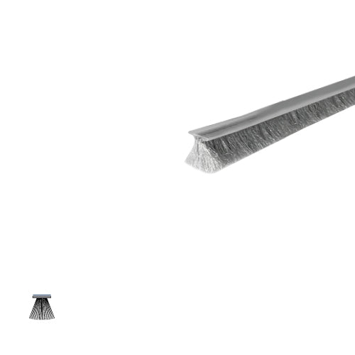 Self-Adhesive Pile Brush Weatherstripping - 1/4" x 3/8"