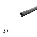 Kerf Frame Weatherstripping with Durable Silicone - 3/8 x 3/8 Circular Bulb Seal