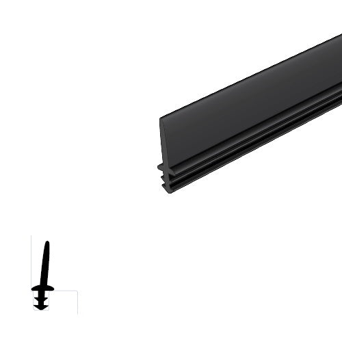 Kerf Frame Weatherstripping with Durable Silicone - 1/2 Peg Seal