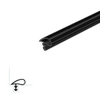 Kerf Frame Weatherstripping with Durable Silicone - 9/16 x 7/32 Tear Drop