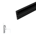 Kerf Frame Weatherstripping with Sponge Rubber - 3/8 Peg Seal