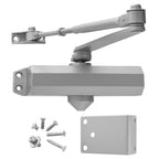 Standard Duty Cast Aluminum Adjustable Door Closer LH303 — Lawrence Hardware EMBASSY Series