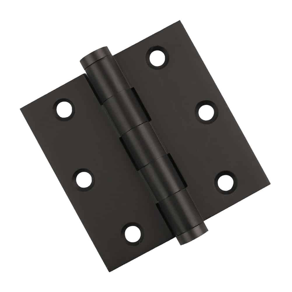 Door Hinge 3 x 3 Solid Brass – Oil Rubbed Bronze (US10B)