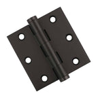 Door Hinge 3 x 3 Solid Brass – Oil Rubbed Bronze (US10B)