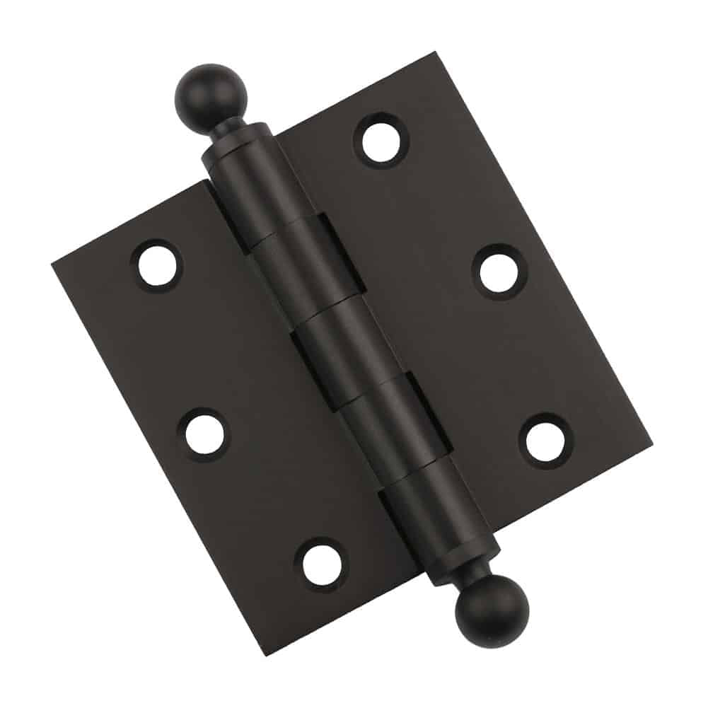 Door Hinge 3 x 3 Solid Brass – Oil Rubbed Bronze (US10B)