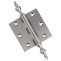 Door Hinge 3 x 3 Solid Brass – Satin Nickel (US15)