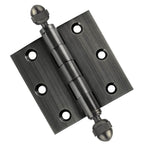 Door Hinge 3 x 3 Solid Brass – Pewter (US17A)