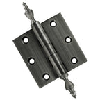 Door Hinge 3 x 3 Solid Brass – Pewter (US17A)