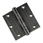 Door Hinge 3.5 x 3.5 Solid Brass Ball Bearing – Pewter (US17A)
