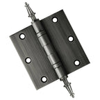 Door Hinge 3.5 x 3.5 Solid Brass Ball Bearing – Pewter (US17A)