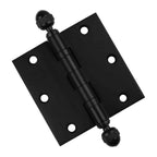 Door Hinge 3.5 x 3.5 Solid Brass Ball Bearing – Black (US19)