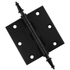Door Hinge 3.5 x 3.5 Solid Brass Ball Bearing – Black (US19)