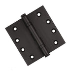 Door Hinge 4.5 x 4.5 Inch Solid Brass Ball Bearing – Oil Rubbed Bronze (US10B)