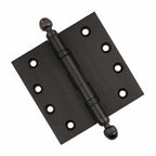 Door Hinge 4.5 x 4.5 Inch Solid Brass Ball Bearing – Oil Rubbed Bronze (US10B)