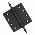 Door Hinge 4.5 x 4.5 Inch Solid Brass Ball Bearing – Oil Rubbed Bronze (US10B)