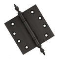 Door Hinge 4 x 4 Inch Solid Brass Ball Bearing – Oil Rubbed Bronze (US10B)