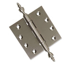 Door Hinge 4.5 x 4.5 Inch Solid Brass Ball Bearing – Satin Nickel (US15)