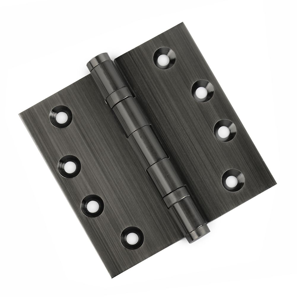 Door Hinge 4.5 x 4.5 Inch Solid Brass Ball Bearing – Pewter (US17A)