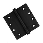 Door Hinge 4 x 4 Inch Solid Brass Ball Bearing – Black (US19)
