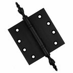 Door Hinge 4 x 4 Inch Solid Brass Ball Bearing – Black (US19)
