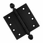 Door Hinge 4.5 x 4.5 Inch Solid Brass Ball Bearing – Black (US19)