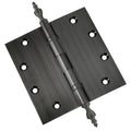 Door Hinge 5 x 5 Inch Solid Brass Ball Bearing – Pewter (US17A)