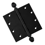 Door Hinge 5 x 5 Inch Solid Brass Ball Bearing – Black (US19)
