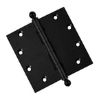 Door Hinge 5 x 5 Inch Solid Brass Ball Bearing – Black (US19)