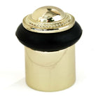 Rope Door Stop Solid Brass Architectural Floor Mounted Doorstop